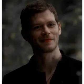 🙂 Klaus Mikaelson The Vampire Diaries vampiro, The Vampire Diaries, Klaus Mikaelson, ibrido, soprannaturale telegram sticker