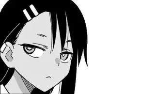 😞 Nagatoro Don't Toy with Me, Miss Nagatoro Anime, Manga, Nagatoro, Expresión facial, Presumido, Burlón telegram sticker