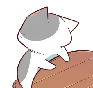 😸 แมว, สัตว์, การ์ตูน, น่ารัก whatsapp sticker