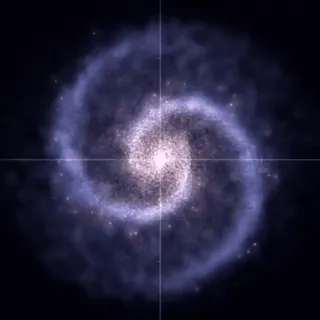🌌 галактика, космос, звезды, астрономия, спиральная галактика, космос, вселенная telegram sticker