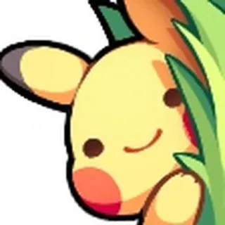 🫣 Pikachu pikachu, pokemon, carino, cartoni animati, anime telegram sticker