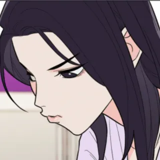 😩 femme, fille, personnage, animé, dessin animé, profil telegram sticker