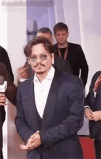 😏 Johnny Depp 名人, 演员, 电影明星, 男人 whatsapp sticker