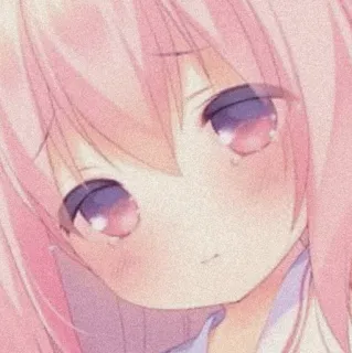 🍬 动漫, 可爱, 粉色, 漫画, 女孩, 卡哇伊 telegram sticker