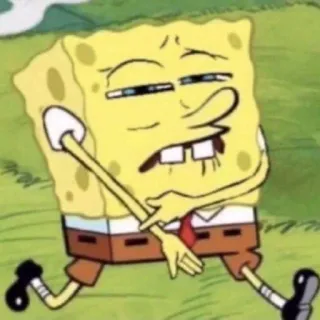 🌟 Spongebob Squarepants spongebob, grappig, cartoon, nickelodeon, meme telegram sticker