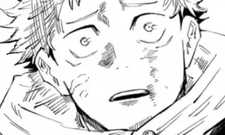 😟 Anime, Manga, Wyraz, Zmartwiony, Ilustracja, Czarno-białe, Kreskówka telegram sticker