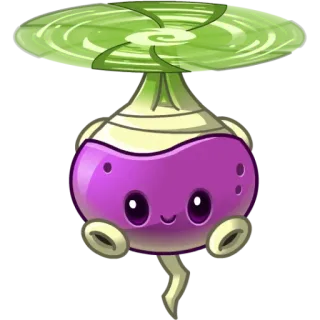 🚁 Plants vs Zombies, rapa, elicottero, volante, pianta whatsapp sticker