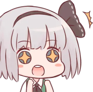 😍 anime, imut, chibi, karakter, kartun telegram sticker