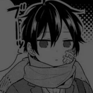 🪡 Anime, Manga, Anak laki-laki, Perban, Lucu, Ilustrasi, Kartun, Gambar telegram sticker