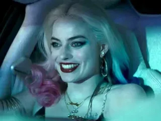 😂 Harley Quinn Suicide Squad 哈莉·奎茵, 玛格特·罗比, DC漫画, 角色, 自杀小队, 电影 telegram sticker