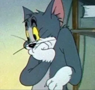 💛 Tom Tom and Jerry Hoạt hình, Mèo, Hài hước, Meme, Tom và Jerry, Động telegram sticker