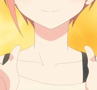☺️ Animé, Dessin animé, Personnage, Geste, Joyeux telegram sticker