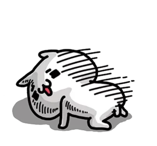 ❤ gato, animal, dibujo animado, mascota, dibujo telegram sticker
