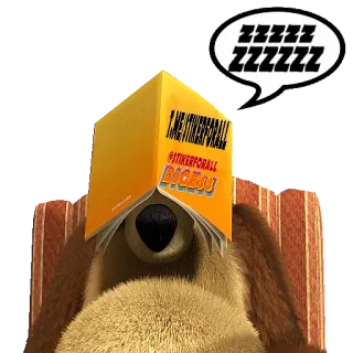 😴 JAKETIKERFORALL
@STIKERFORALL
DIGIBUS durmiendo, perro, libro, dibujos animados, cansado, zzz telegram sticker