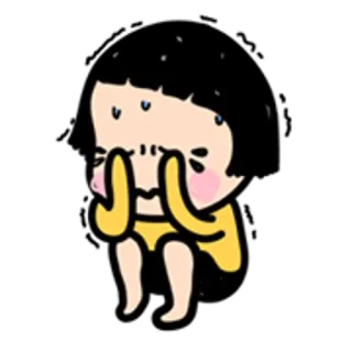 👧 telegram sticker