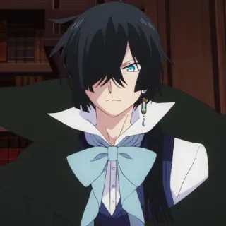 💎 Vanitas The Case Study of Vanitas anime, vanitas no carte, vampire, character, portrait telegram sticker