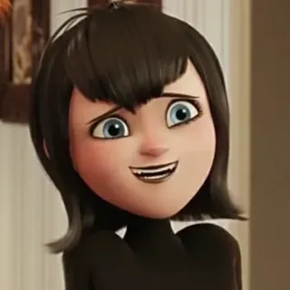 🕷 Mavis Dracula Hotel Transylvania Cartoon, Vampir, Mavis, Hotel Transsilvanien, animiert telegram sticker