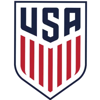 🇺🇸 United States Soccer Federation USA USA, soccer, crest, logo, football, United States, sports, USMNT, USWNT telegram sticker
