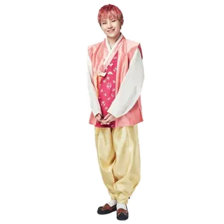 😁 orang, hanbok, korea, pakaian tradisional, asia telegram sticker
