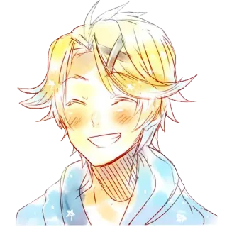 😁 Anime, Manga, Arte, Ilustración, Personaje, Sonrisa telegram sticker