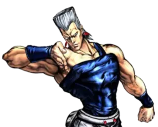 🇫🇷 Jean Pierre Polnareff JoJo's Bizarre Adventure Аниме, Манга, Жан-Пьер Польнарефф, JoJo's Bizarre Adventure, Персонаж telegram sticker