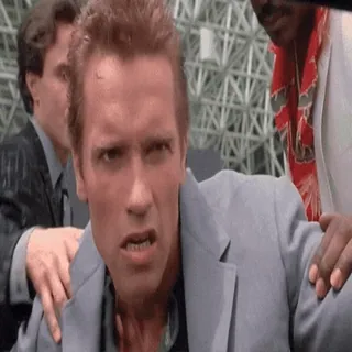 😡 Arnold Schwarzenegger Raw Deal telegram sticker