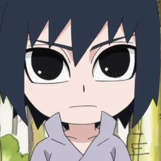 😐 Sasuke Naruto anime, manga, character, sasuke, naruto, cartoon telegram sticker