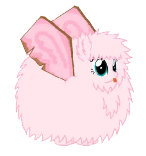 👼 Kucyk, Różowy, Słodki, Kreskówka, Puszysty telegram sticker