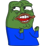 👍 Pepe the Frog Pepe la grenouille, Meme, Meme internet, Dessin animé, Grenouille, Bande dessinée whatsapp sticker