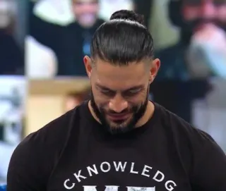 😂 Roman Reigns Wrestler, Roman Reigns, WWE, Tribal Chief, Sport whatsapp sticker