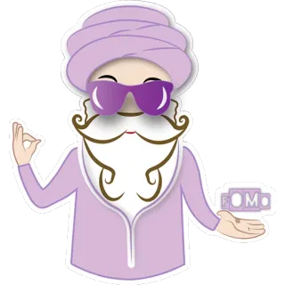 Crypto Guru Merch By QAACOIN telegram stickers