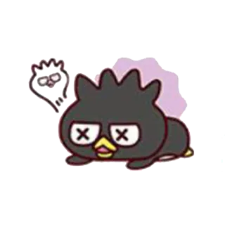 😲 Badtz-Maru Badtz-Maru, Sanrio, pingüino, dibujos animados, personaje, pegatina whatsapp sticker