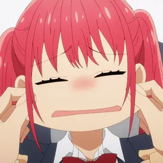 ✏️ Anime, Desenho animado, Menina, Bonita, Engraçado telegram sticker