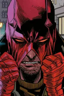 🕶 Red Hood Red Hood, DC Comics, superhero, vigilante, mask telegram sticker