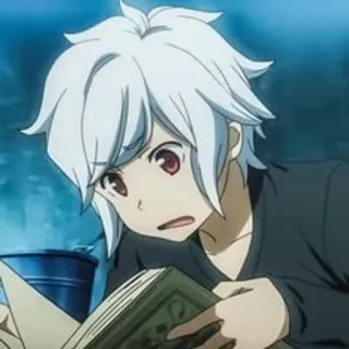 🗻 Bell Cranel Is It Wrong to Try to Pick Up Girls in a Dungeon? Anime, Fantasy, Personaggio, Bell Cranel, Libro telegram sticker