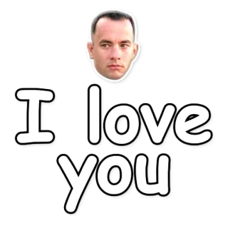 ❤ I love you love, expression, greeting telegram sticker