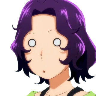 😳 Misato Katsuragi Neon Genesis Evangelion telegram sticker