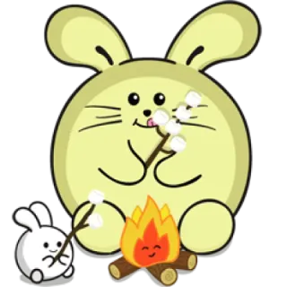 Fat Rabbit Farm telegram stickers