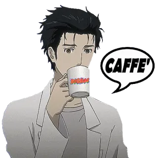 ☕️ CAFFE' кофе, напиток, напиток, кафе, кофе, итальянский telegram sticker