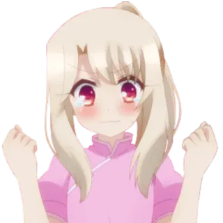 😖 Аниме, Мультфильм, Персонаж, Девушка, Иллюстрация telegram sticker