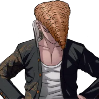 😔 Mondo Owada Danganronpa Anime, Danganronpa, Mondo Owada, Personaggio telegram sticker