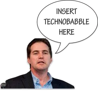 Craig Wright telegram stickers
