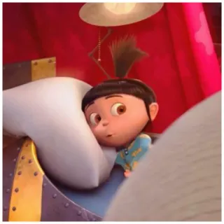 😪 Agnes Despicable Me Agnes, Despicable Me, Kartun, Animasi, Gadis telegram sticker
