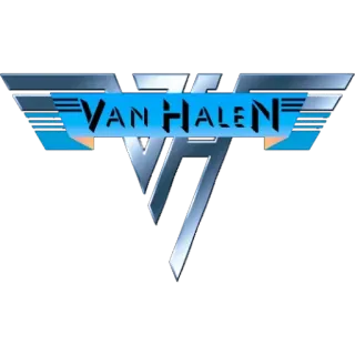 🤟 VAN HALEN banda, logo, rock, música, van halen telegram sticker