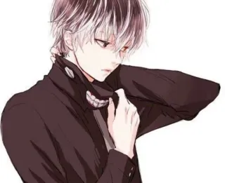 🤴 Ken Kaneki Tokyo Ghoul Anime, Manga, Charakter, Ken Kaneki, Tokyo Ghoul, Ghoul, Maske whatsapp sticker