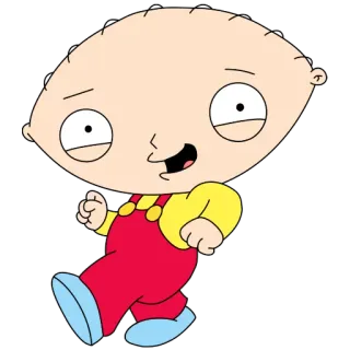 😳 Stewie Griffin Family Guy cartoon, baby, Stewie, Family Guy, character telegram sticker