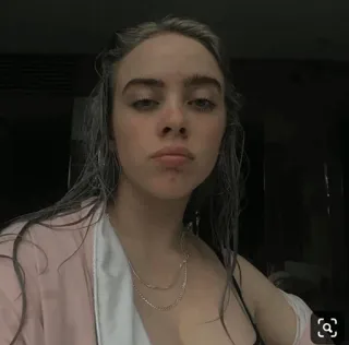 ✨ Billie Eilish chanteur, musicien, pop star, célébrité, portrait telegram sticker
