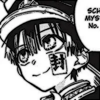 🔭 SCHOOL MYSTERY No. Anime, Manga, Mystère scolaire, Personnage telegram sticker