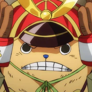 😠 Tony Tony Chopper One Piece Anime, Manga, Renne, Docteur, Équipage du Chapeau de Paille telegram sticker