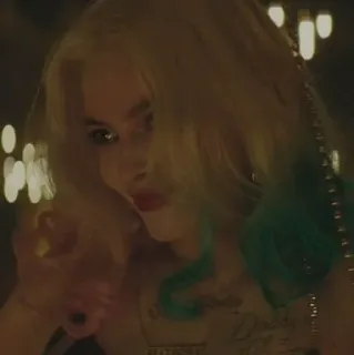 💎 Harley Quinn harley quinn, margot robbie, dc comics, villain, character telegram sticker